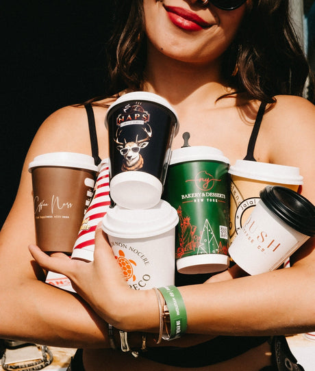 Baskılı Karton Bardaklar | Malzend®