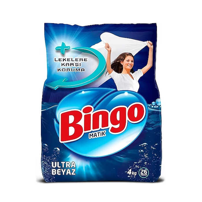 Bingo Matik Konsantre Ultra Beyaz 4 KG