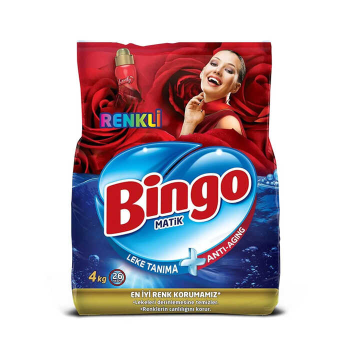 Bingo Matik Konsantre Eko Renkli 4 KG