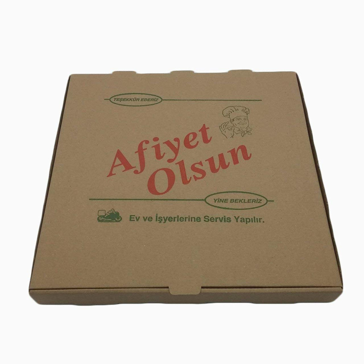 KRAF PİZZA KUTUSU 30x30 CM 100'LÜ