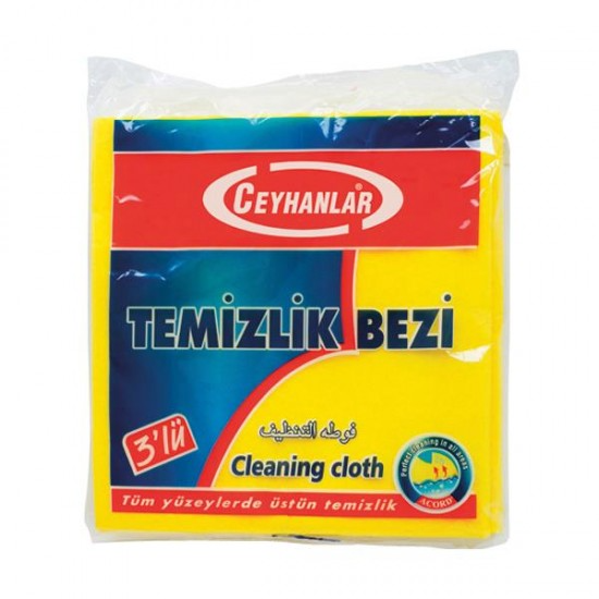 TEMİZLİK BEZİ 3'LÜ