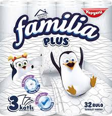 FAMİLİA PLUS TUVALET KAĞIDI 32'Lİ