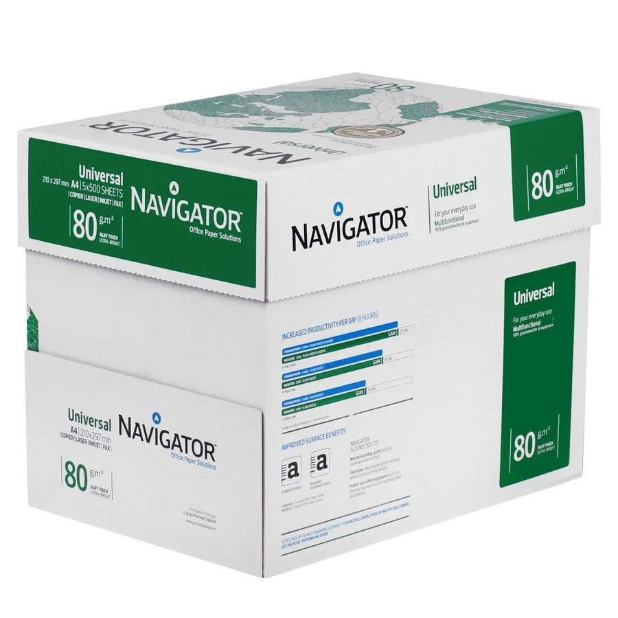 Navigator A4 Fotokopi Kağıdı 80 gr 1 Paket 500 Yaprak