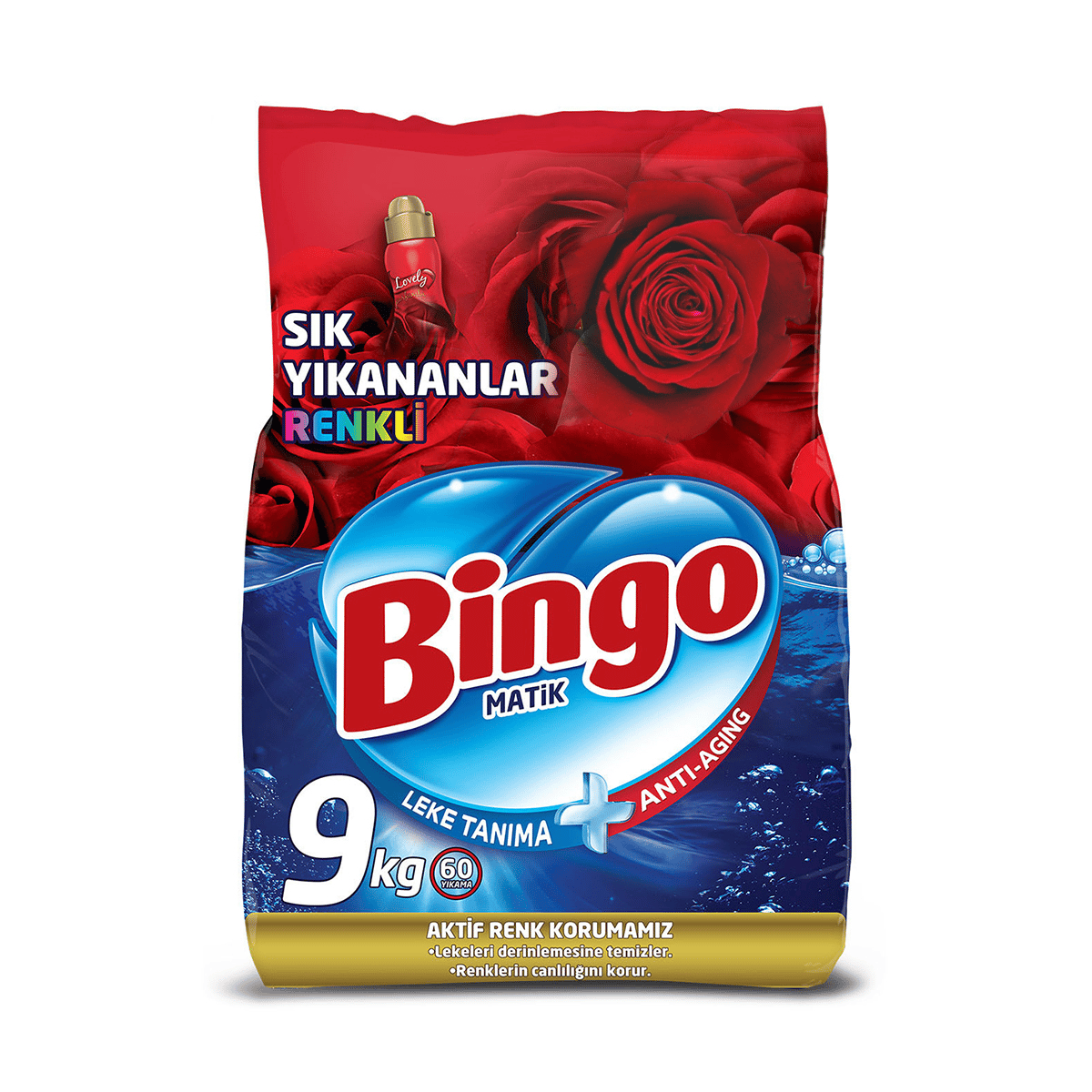 Bingo Matik Sık Yıkananlar Renkliler 9 KG